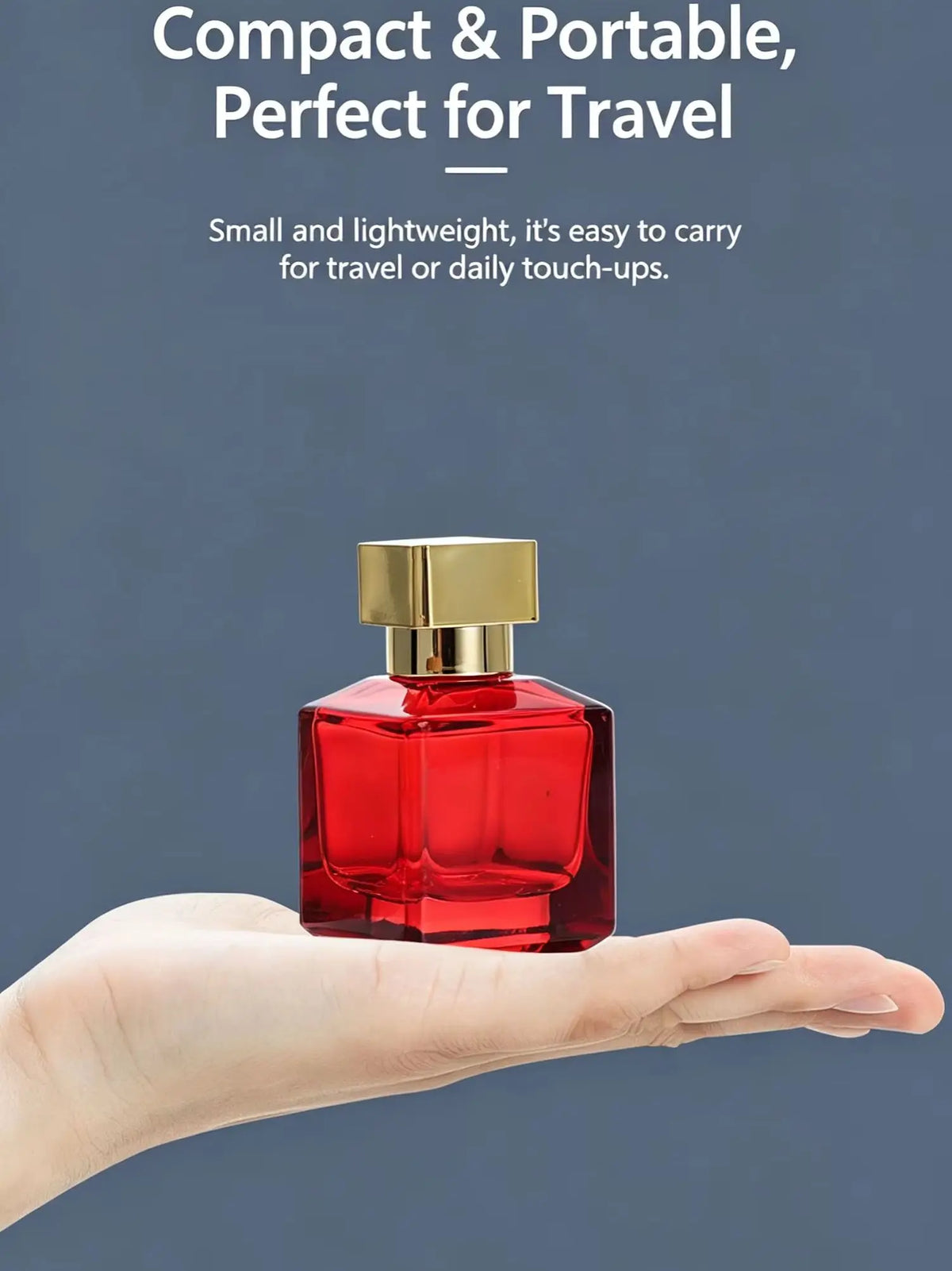 50ML Perfume Refill Bottle Luxury Moisturising Spray Glass Travel Pump Portable Empty Cosmetic Sub-Bottling