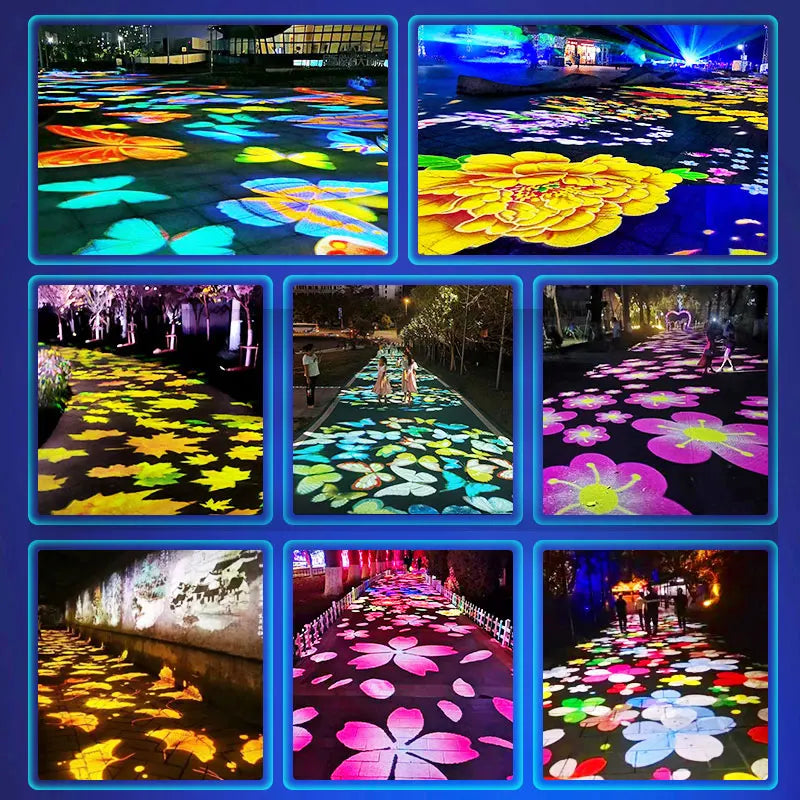 Outdoor Park Dynamic Special Effects Projection Lights Energy Efficient Durable Lighting for Enhanced Aesthetic Appeal