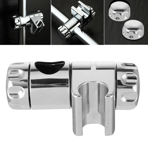 1/2PC Shower Head Holder Bathroom Shower Rail Bracket Universal Handheld Adjustable Bathroom Accessories Hose Riser Slider Clamp
