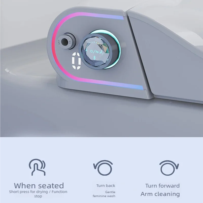 App Inteligente Cleaning Smart Flip Toilet Inodoros Japones WC Bidet Toilet Auto Sensor Toilette Japonaises Electric Toilet Lid