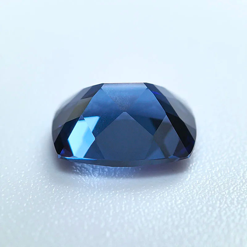 ABCLab Grown Sapphire Royal Blue Color Multiple Cuts Available Gems For Jewelry Setting&Custom Design Selectable Certificate