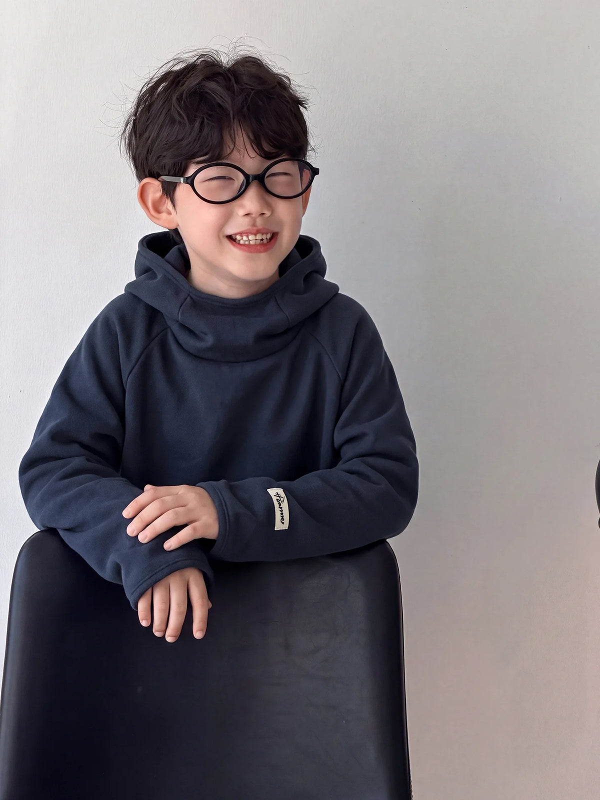 Children Clothing Kids Fashion Casual Warm Versatile Hoodie 2026 Autumn New Boys Korean Style Solid Color Simple Pullover