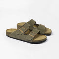 Double breasted sandals, outdoor flip flops, men's and women's soft shoes for outdoor wear