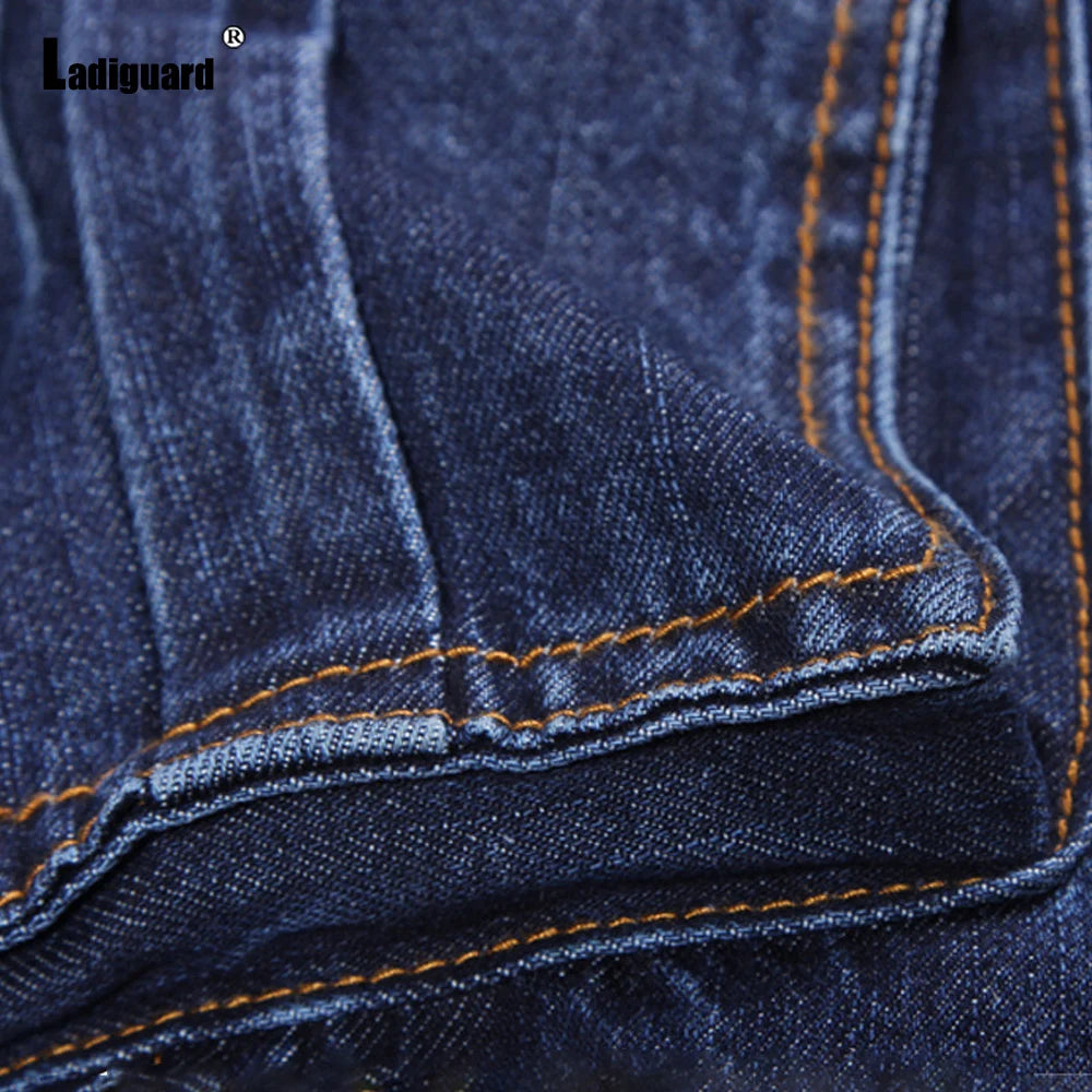Biggest Size Mens Straight Cargo Jeans Demin Pants 2025 European Style Fashion Multo-Pocket Trouser New Casual Baggy Demin Pants