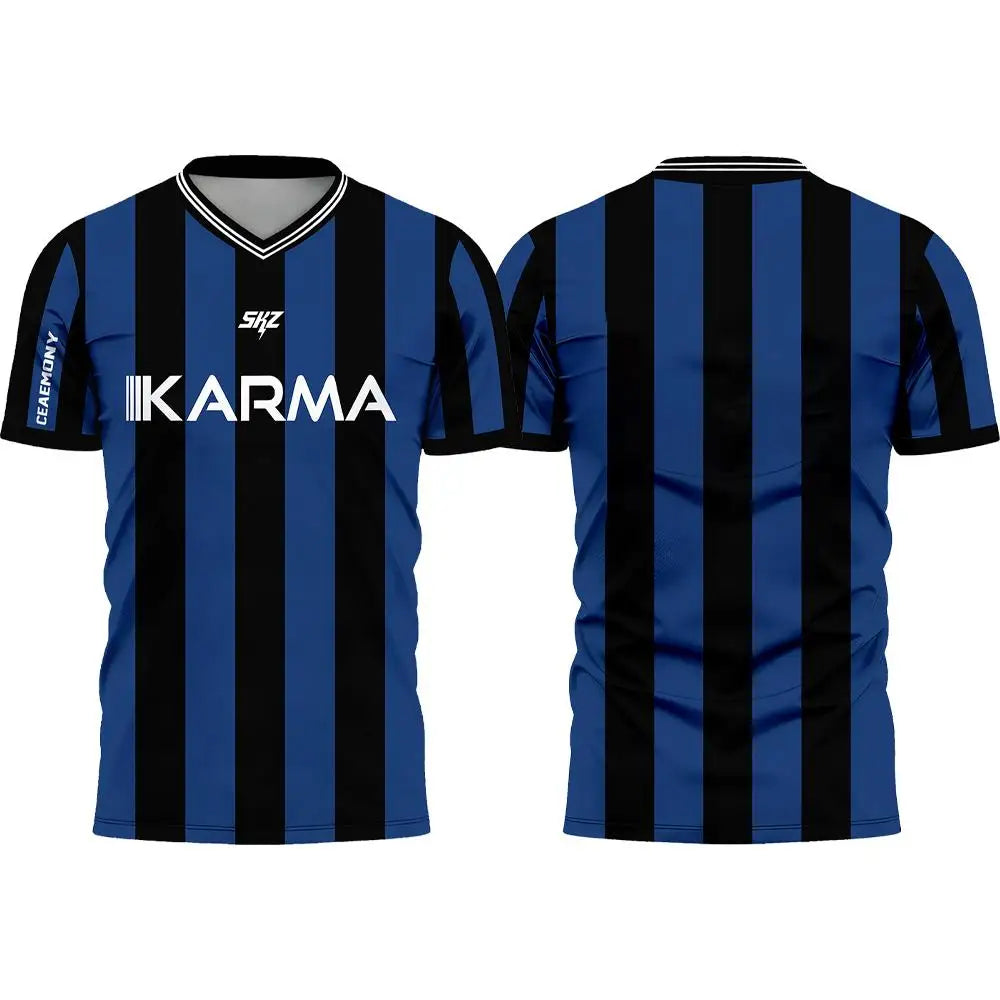 Karma SKZ Hyunjin 04 Soccer Jersey 3D Quick Dry T-Shirt For Men Women  Sports Fan Tee Summer, outdoor sports, training clothes