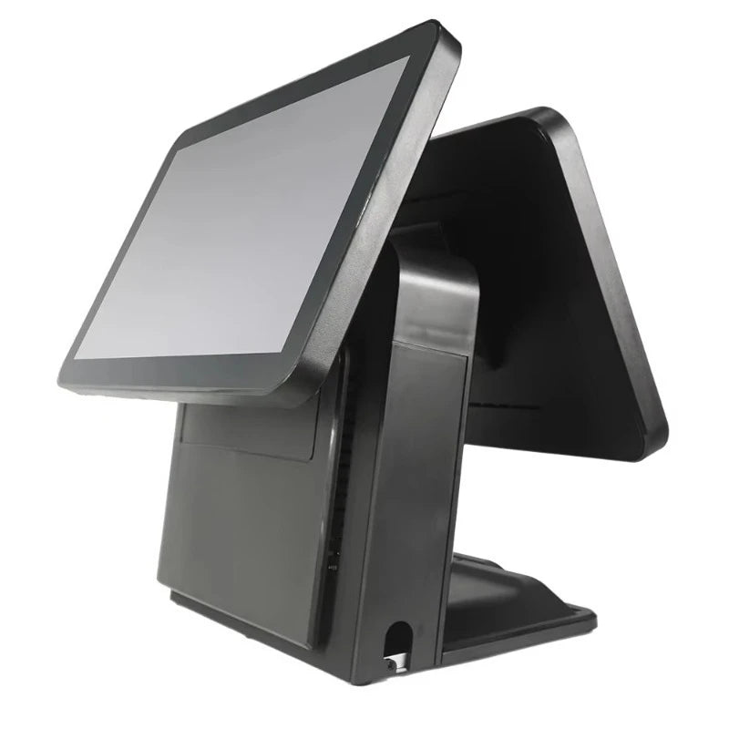 Black Dual Screen Window All in One Touch Screen Pos Cash Register