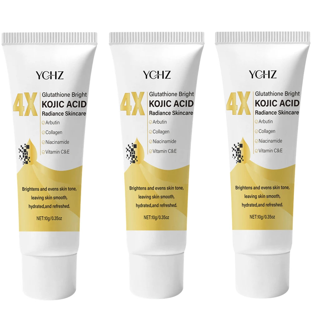 Kojic Acid Face Cream, Evens Out Skin Tone, Eliminates Dark Spots and Dullness - Non-Greasy, Suitable for Both Men and Women - Whitening and Moisturizing Cream, for Day and Night Use, Ideal Holiday Gift