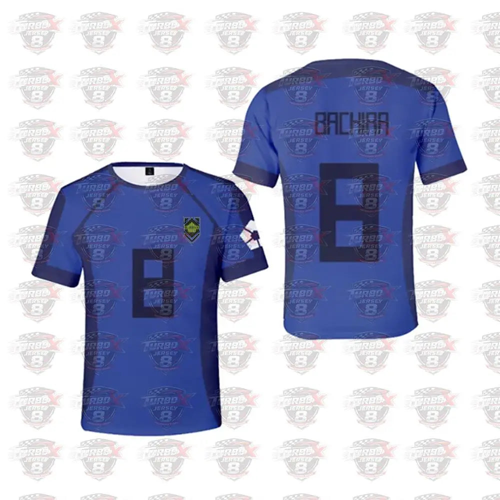 Anime Japan Blue Lock Isagi Yoichi Football Shirt Cosplay Hyoma Chigiri Meguru Bachira Daily Street Style T-shirt Top