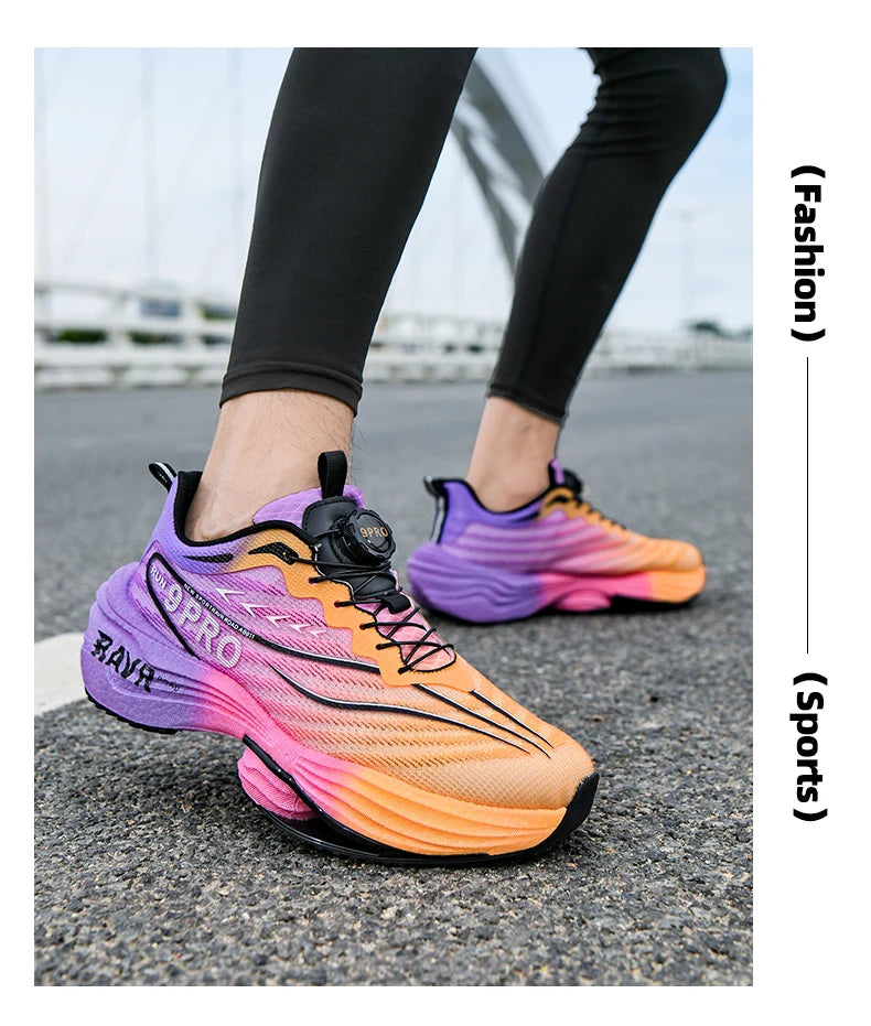 2025 New Casual Running Shoes Breathable Autumn Jogging Shoes Men Lightweight Women Gym Shoes Outdoor Male Cushion Sports Shoes