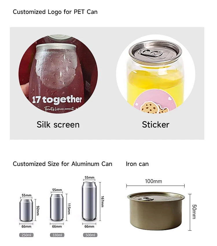 Non Rotary Can Seamer Boba Sealing Machines Bubble Tea Machine Can Sealer Aluminium Beer Cans Canning Machines