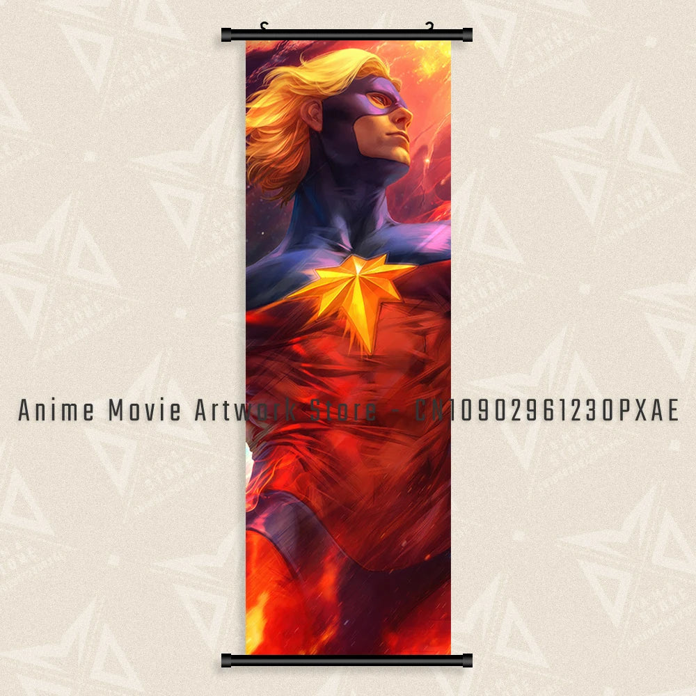 Marvel X-Men Phoenix Character Home Decor Anime Superhero Wall Art Hanging Painting Canvas Print Scrolls Picture Movie Poster