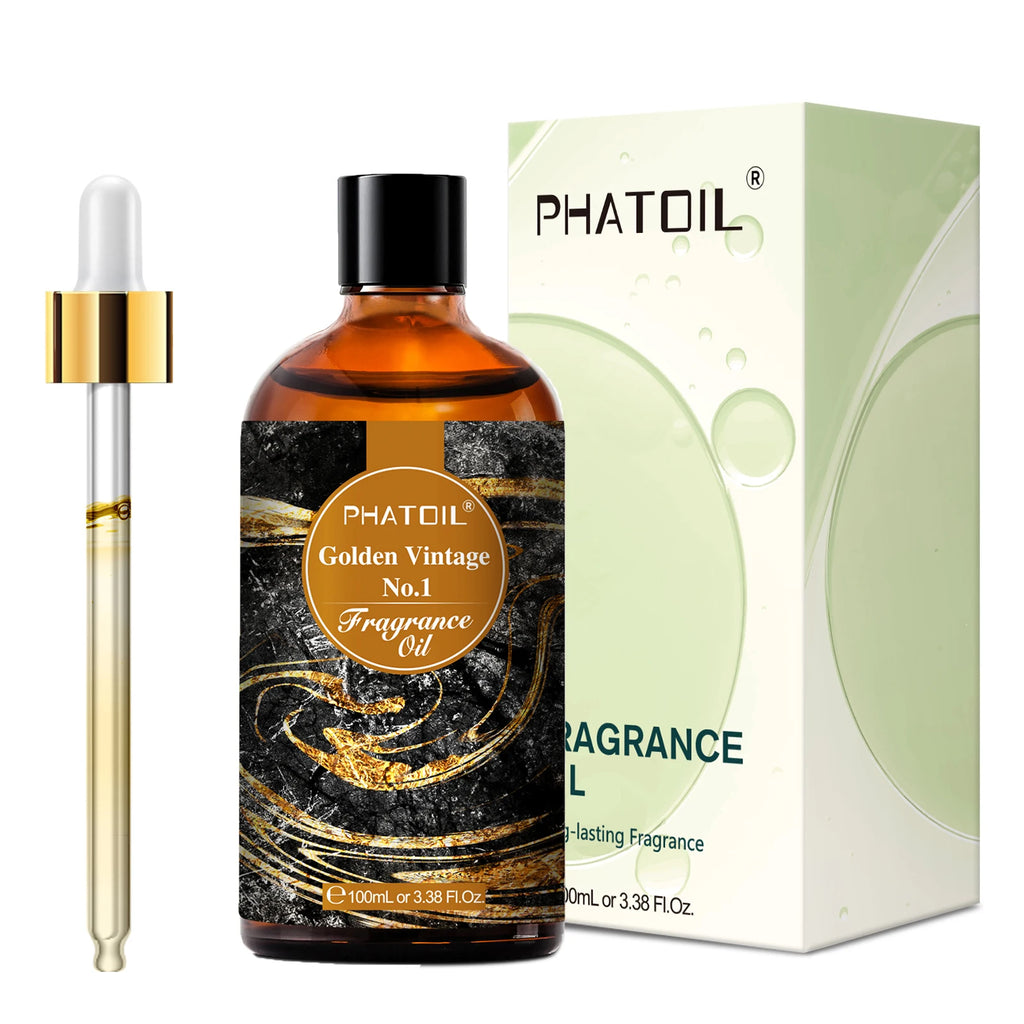PHATOIL 100ml Oud Warmth Fragrance Oil For Diffuser Aromatherapy Warm Santal Vanilla Amber Black Orchid Aroma Fragrance Oils