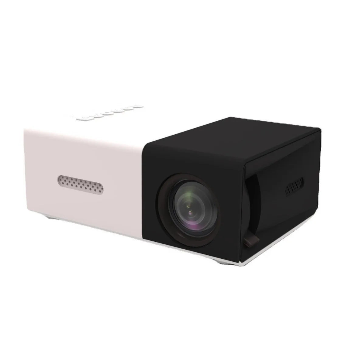 2026 upgraded mini Projector, portable video projector, home theater projector, supports 4K HD resolution, USB connection