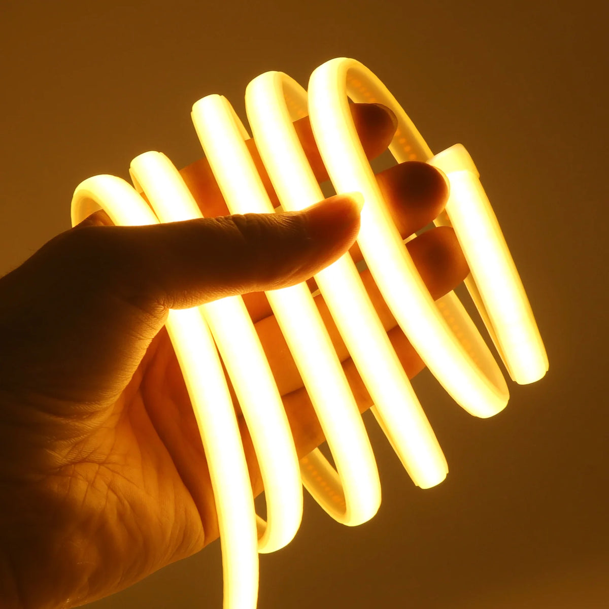 Waterproof Flexible COB Neon Light DC 12V 24V Milky White 3000K 4000K 6000K 0.5M-20M for Home Indoor Outdoor Decoration