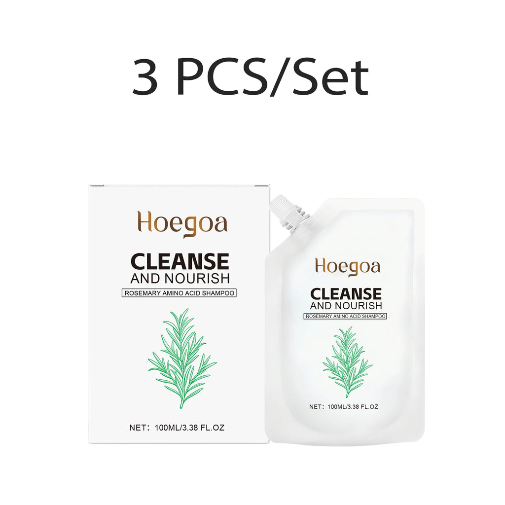 Rosemary Shampoo Anti-Hair Loss Shampoo Deep Scalp Cleansing & Moisturizing Hair Care Set for Dry Damaged Hair Strengthens Roots