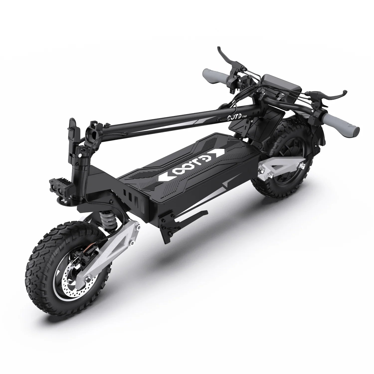 OOTD T10 Electric Scooter 500W Motor 48V13AH Battery City Off-Road Electric Scooter Adult 11 Inch Foldable Electric Scooter