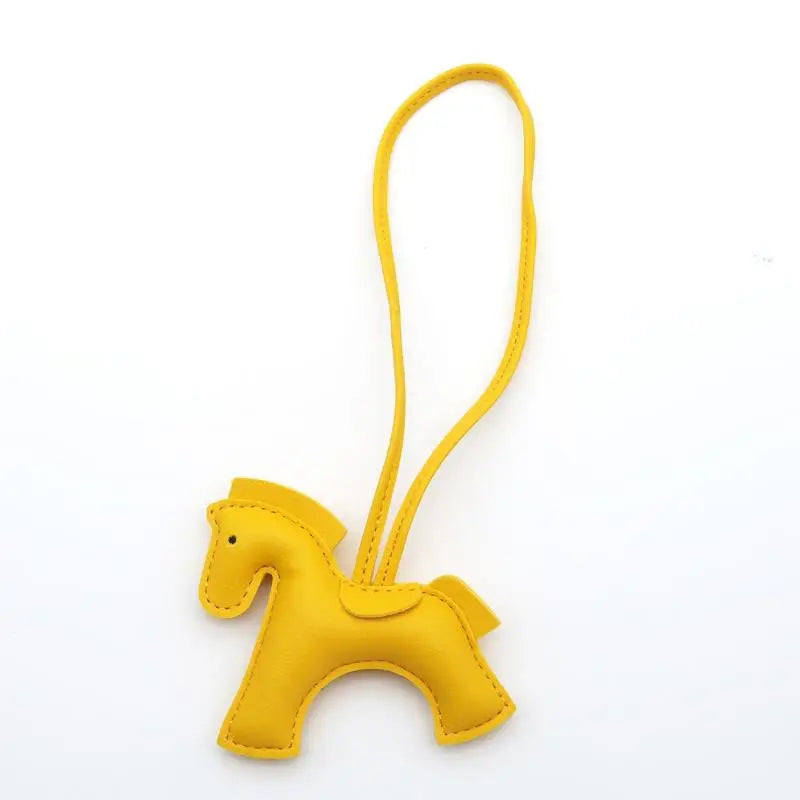 Cute Cartoon Duck Bag Charm High Quality Cute Leather Fashion Charm Bag Keyring Backpack Decoration Accessories Gifts