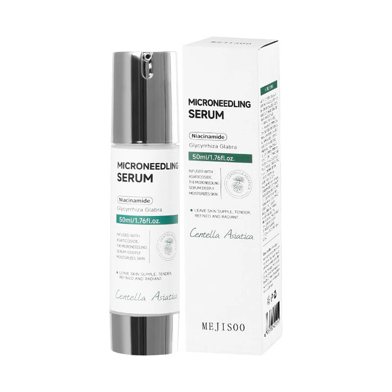 Niacinamide Centella Asiatica Microneedle Essence, Repair Skin Barrier Moisturizer Nourish For All Skin Types Korean Skincare