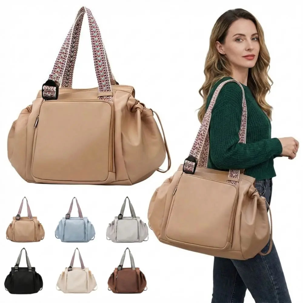 Multifunctional Travel Storage Bag Cradle Design Large Capacity Mommy Bag Waterproof Lightweight Women's Backpack