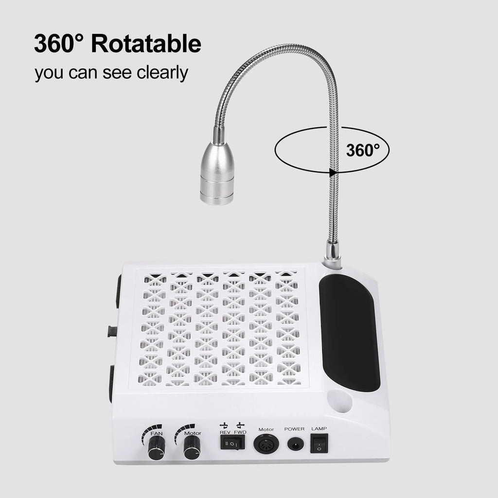 Nail Lamp+Nail Dust Collector Nail Drill Machine Dust Suction Cleaner Nails Art Salon Tools Nails Art Salon Tools nail lamp kit