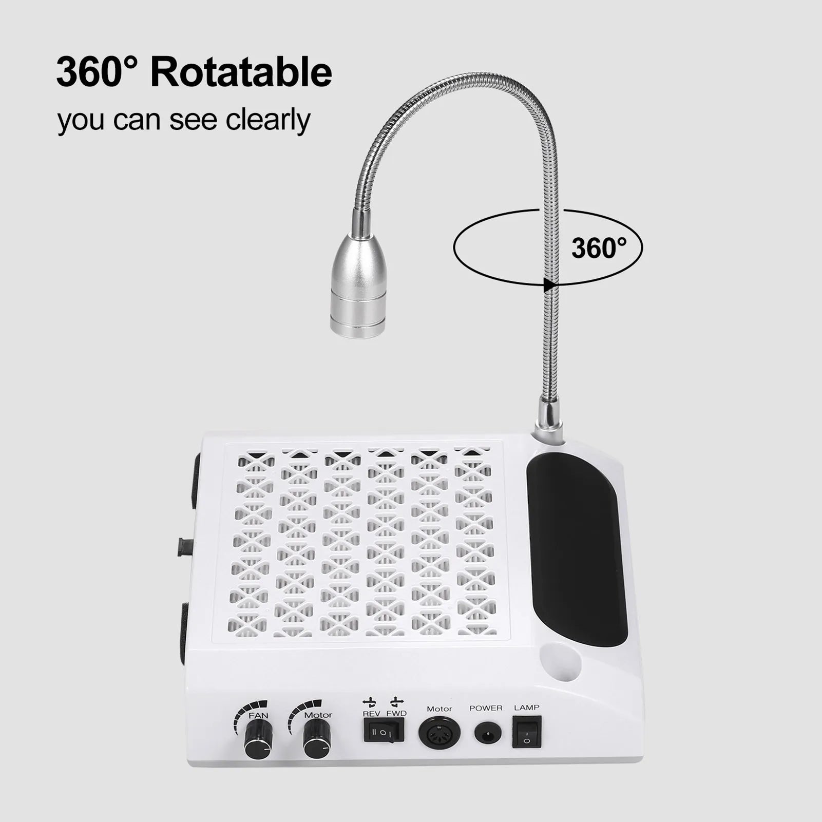 Nail Lamp+Nail Dust Collector Nail Drill Machine Dust Suction Cleaner Nails Art Salon Tools Nails Art Salon Tools nail lamp kit