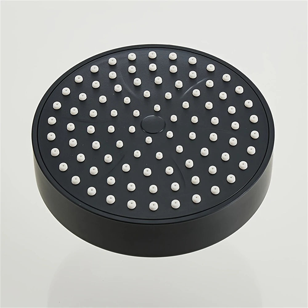 1 Piece Of Bathroom Facilities 4 Inch Black Faucet Replacement Exquisite And Compact Bathroom Beautiful Shower Head Decoration