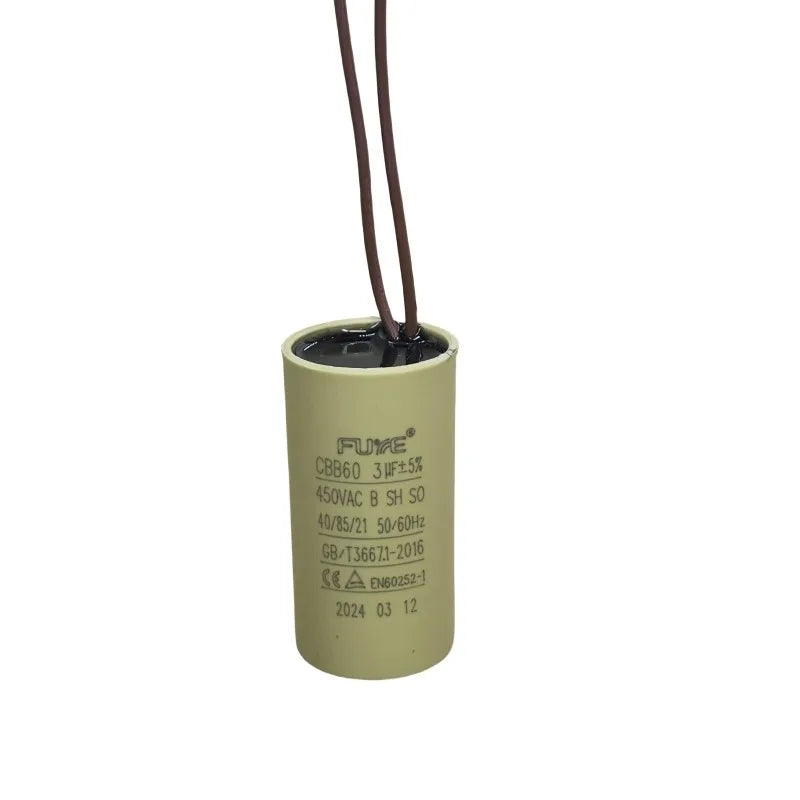 Pump CBB60 wall-mounted boiler circulation pump, air conditioner fan, start-up and operation capacitor, 2/2.5/5/3/4/8UF, 450V