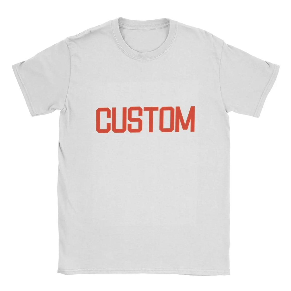 Premium Customized T Shirt Logo Picture Printing 100% Cotton Custom Brand T-Shirt Short Sleeved Print Your Own Design O Neck Tee
