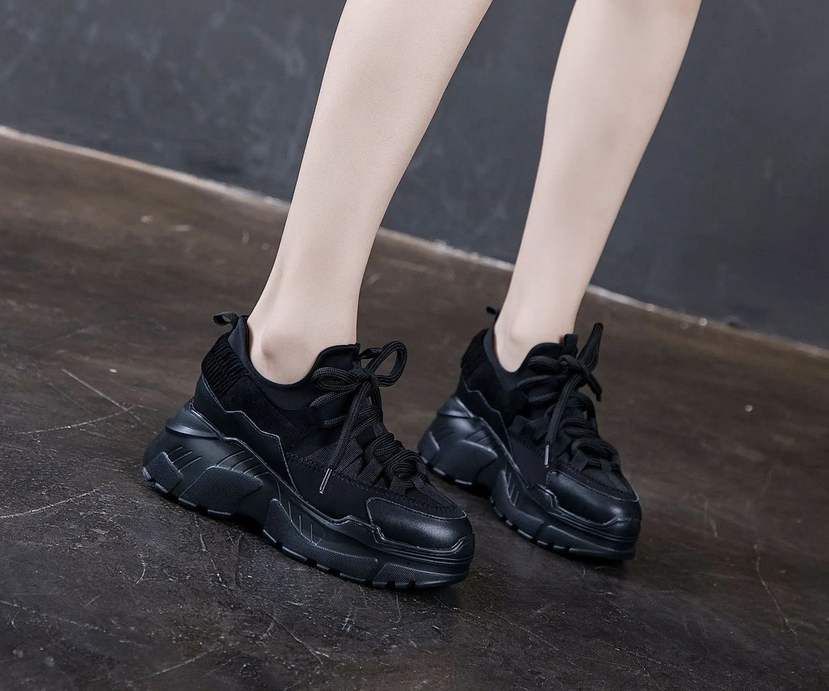 White Sneakers Women Sports Shoes for Women Inner Height Increasing Women's Shoes Winter Warmth Platform Shoes Zapatillas Mujer