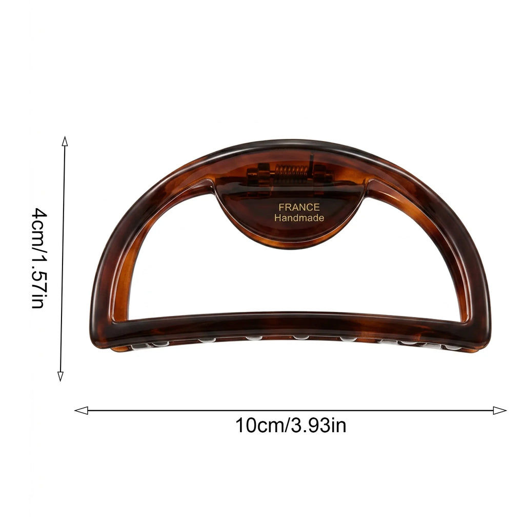 Women's Hair Claw Clips European And American Hair Accessories Hollow Hair Claw Clip Acetic Acid Grip Large Meatball Hair Claw