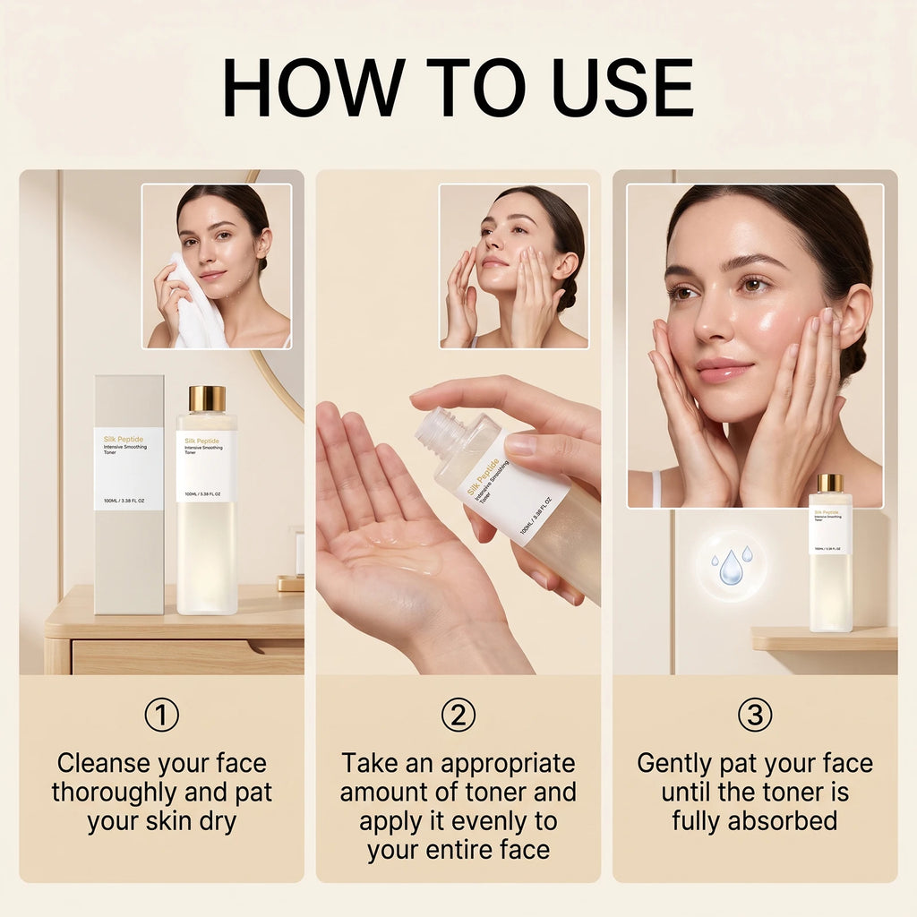 Refreshing Facial Toner Daily Hydrating Moisturizing Smoothing Lightweight Non Sticky Fast Absorbing Gentle Skin Care