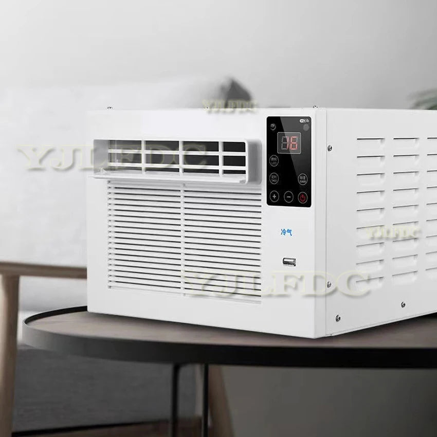 Car 110-220V Portable Air Conditioner Energy Saving 280W Mini Mobile AC with Remote Control for Home Dorm Office Camping Caravan