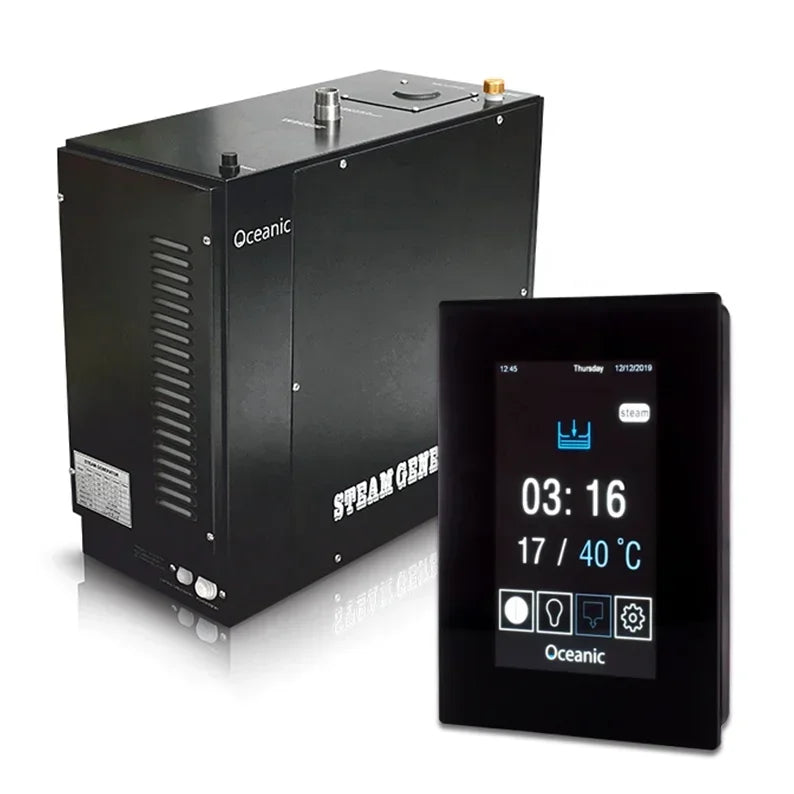 Oceanic real Touch screen controller high peormance for steam generator and sauna heater