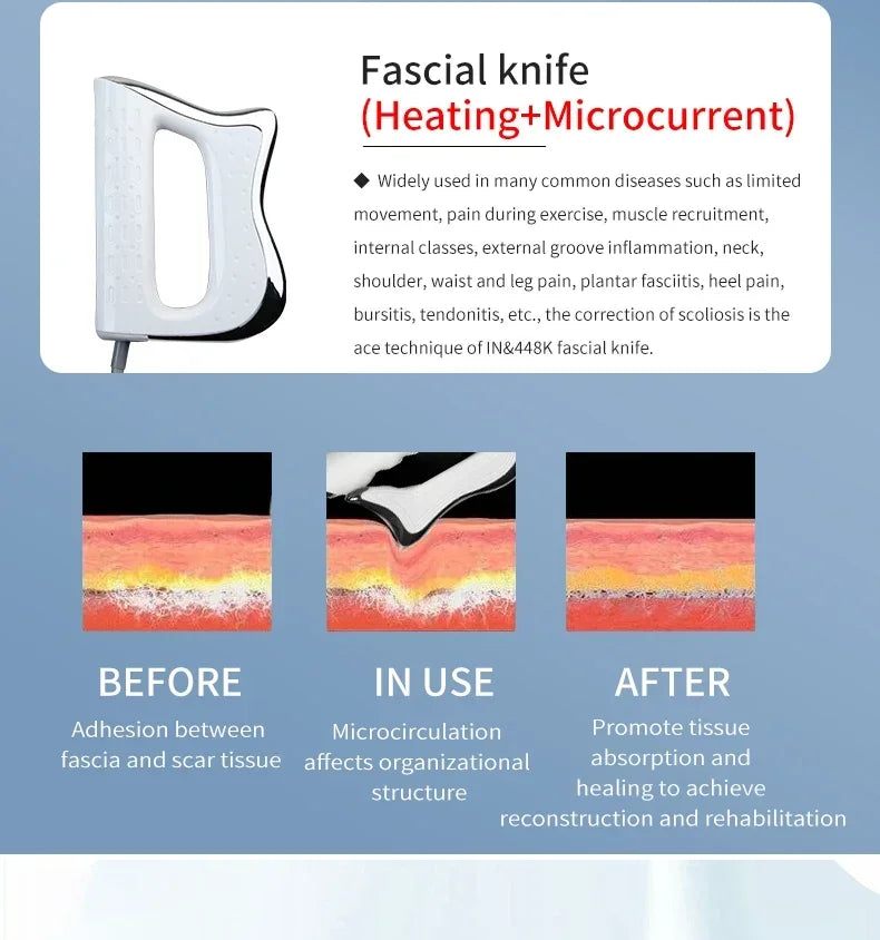 2026 INDIBA Spain Technology Face Care Devices 448K Tecar Cavitation Body Care RET CET RF Slim Machine for Loss Health Beauty