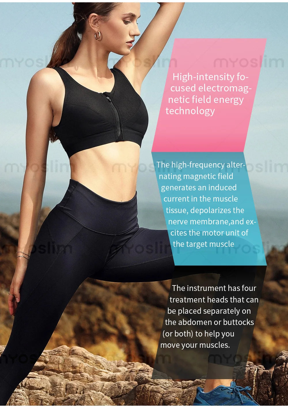 Professional 6500w 200HZ RF Machine EMS Body Slim Muscle Stimulation Myoslim PRO Ultra Sculpt Lose Weight