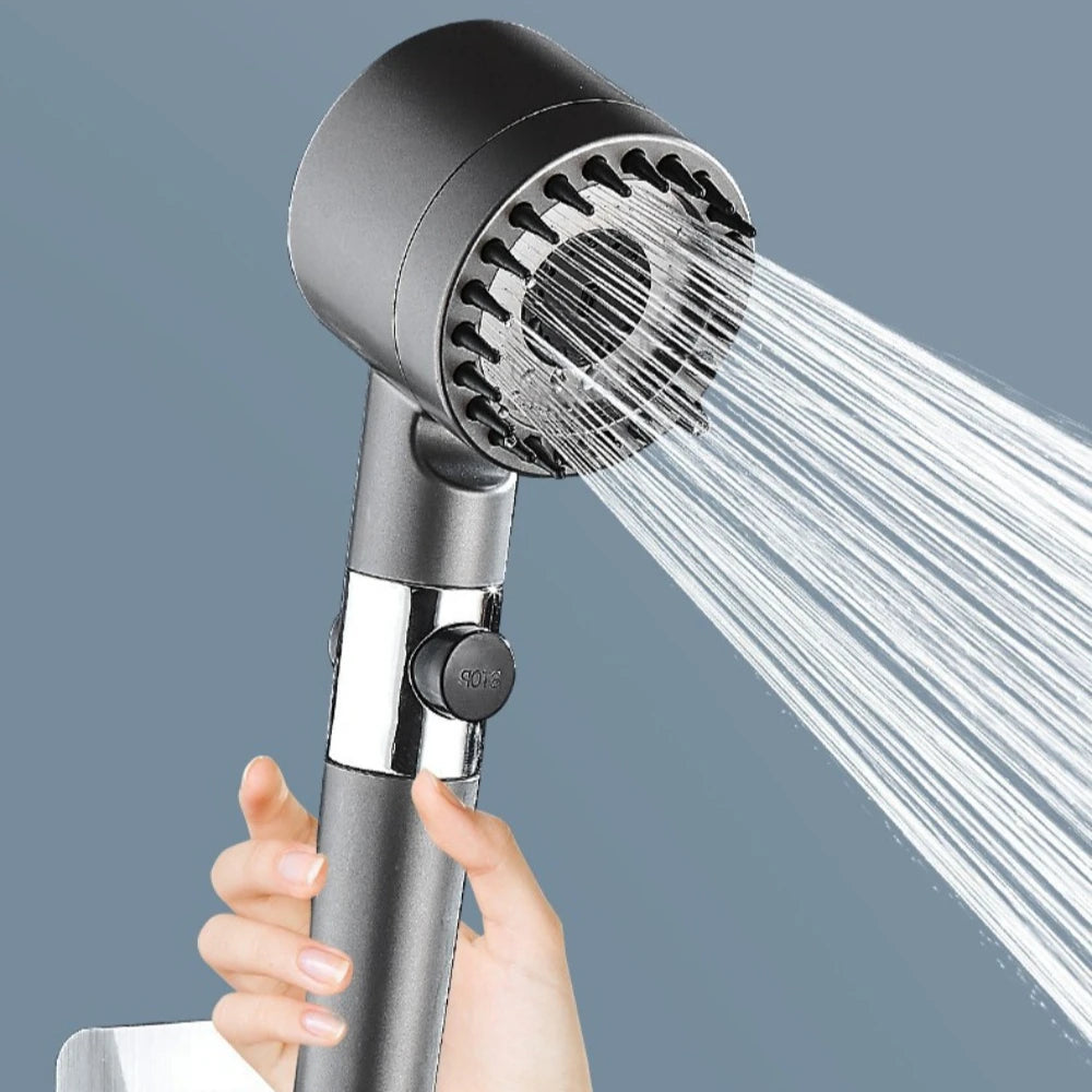 Shower Head Boosting Showerhead Nozzle Home Bathroom Shower, Handheld Showerhead