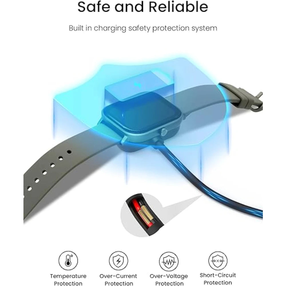 Replacement charger suitable for Amazfit GTS 2, GTS 2e, GTR 2, GTR 2e USB smart charger charging dock