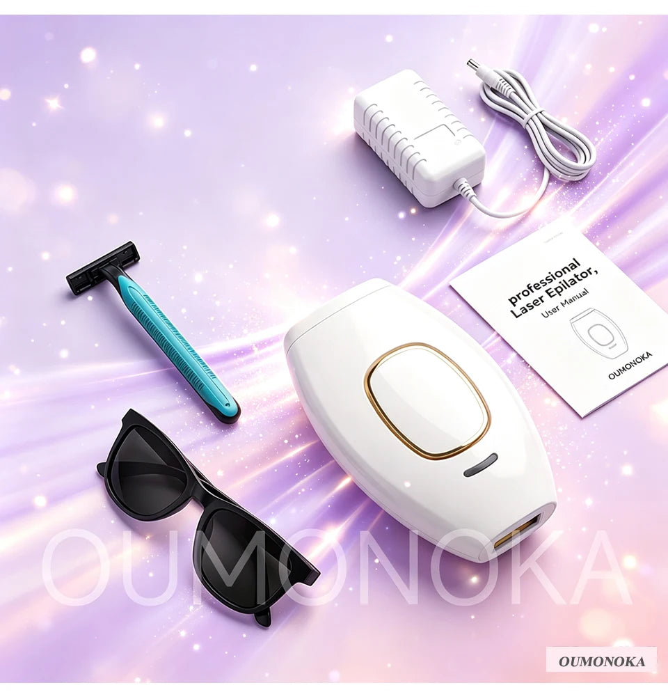 IPL Permanent Laser Epilator  Beauty Women's Shaver Bikini Care Appliances Facial Massage Photoepilator Choice Laser Hair Remova