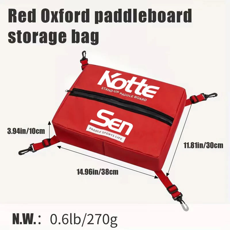 Kottesen Surfboard Headboard Storage Bag Deck Bag Paddle Board Storage Surfing Accessories Swimming Portable Sports Bag Thermostatic Bag