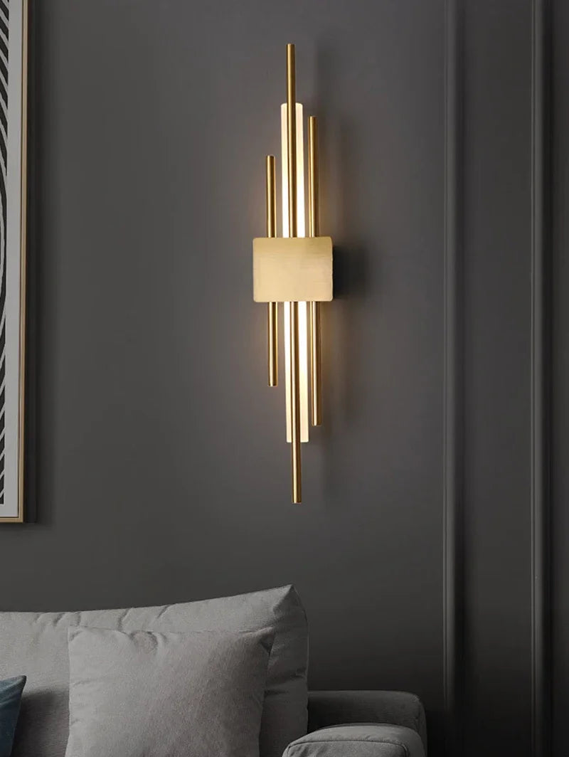Led Wall Lamp Nordic Indoor Lighting Bathroom Wall Sconces Light Fixture Living Room Corridor Bedroom Decoration Led Wall Light