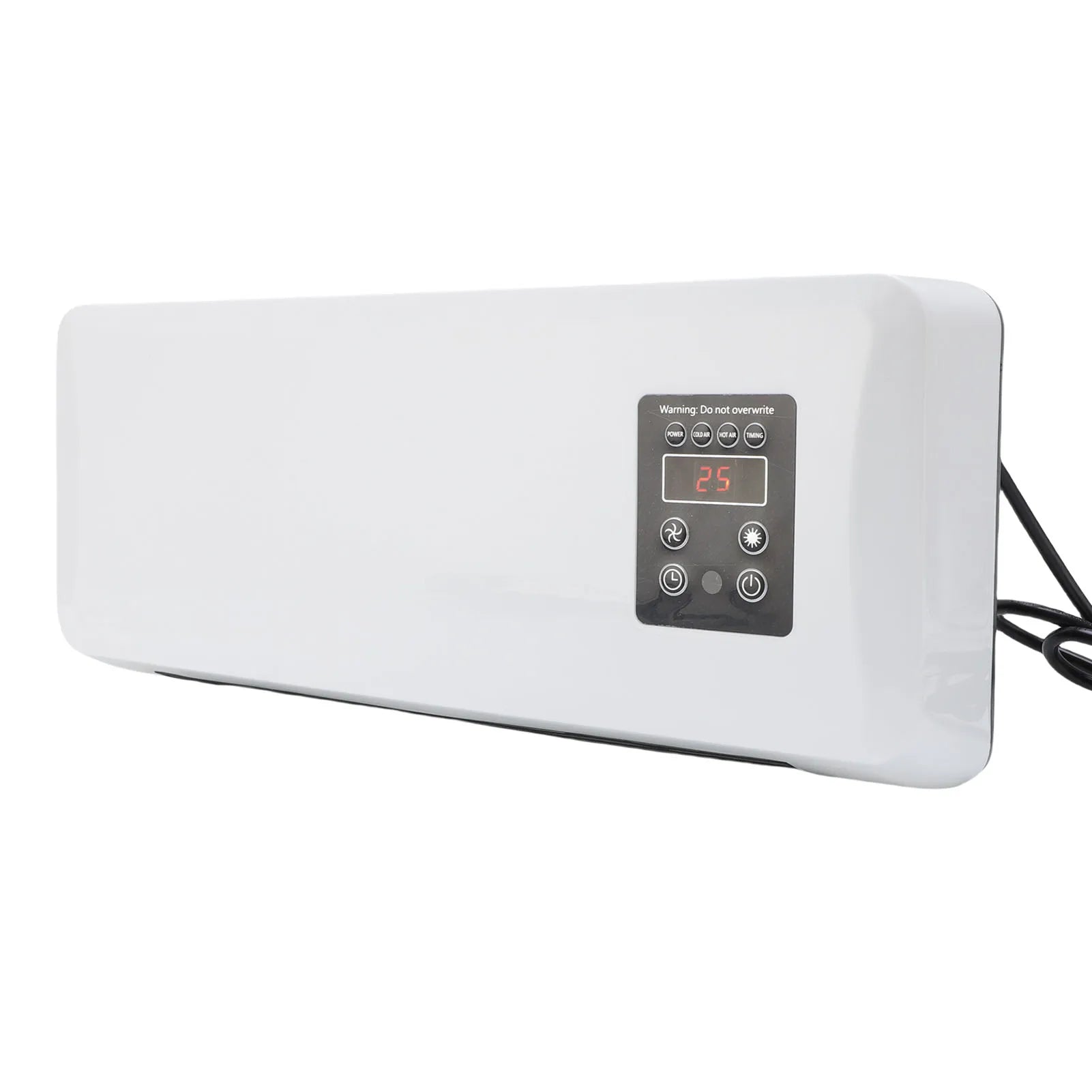 Wall Mounted Air Conditioner Electric Heater Efficient Low Noise Space Saving Multifunctional Electric Heating Fan for Bathroom