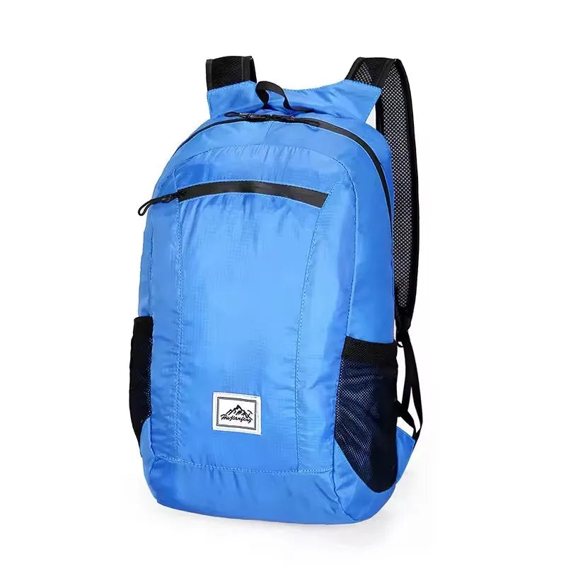Outdoor Lightweight Travel Bag 20L Large Capacity Foldable Waterproof Backpack for Men and Women Hiking Daily Bag