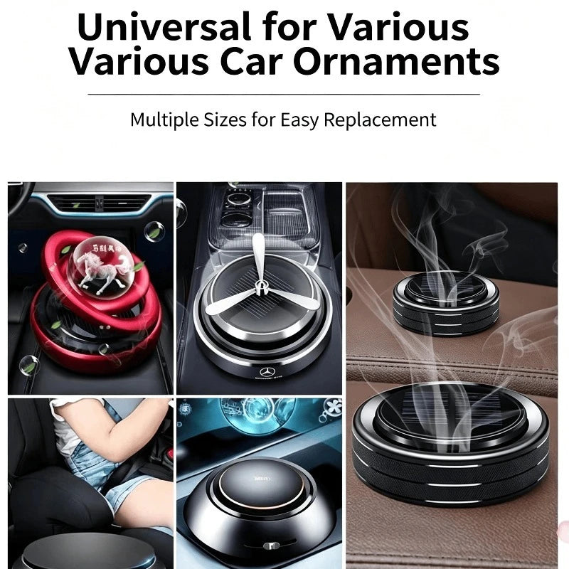 Car Air Freshener Essential Oil Refill Auto Perfume Diffuser Fragrance Dropper Bottle Long Lasting Scent Lemon Cologne Osmanthus