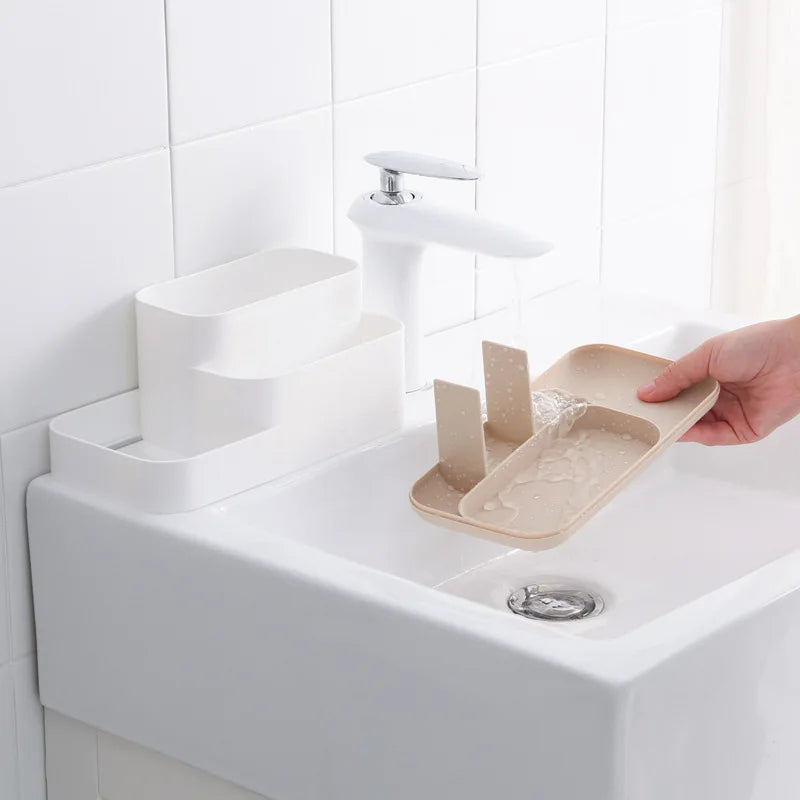 Creative Makeup Organizer Box with Drawer for Dressing Table Storage Drawer Dressing Table Container Sundries Case Makeup Box