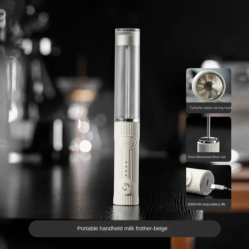 Wireless Electric Mini Milk Frother Coffee Whisk Portable Egg Beater Blender Kitchen Cooking Stirrer Cappuccino Coffee Maker