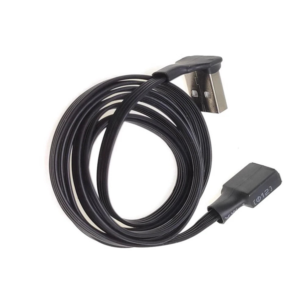 USB male to female extension cable elbow 90 degree right angle soft silicone flat cable USB2.0 elbow charging data cable