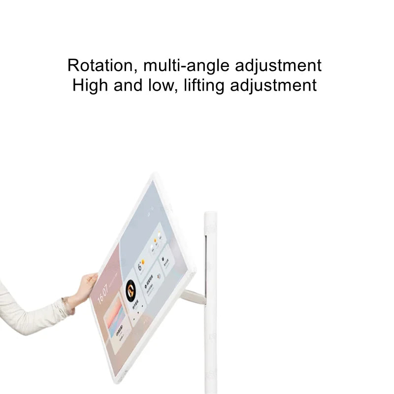 32 Inch Large 4k Capacitive Touch  Swivel Screen Floor Stand Android   Kiosk Universal Serial Bus