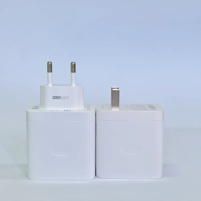 Oneplus Charger Original 100W 80W USB Adapter SUPERVOOC Type C 10A Cable For Oppo Realme Fast Chargers One Plus 15 13 12  11 Pro