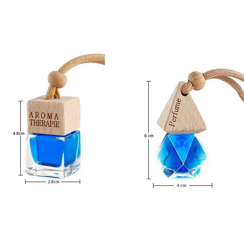 Car Aromatherapy Fragrance Pendent Bottle Perfume Diffuser Long-lasting Fragrance Air Freshener Car Accessories Interior