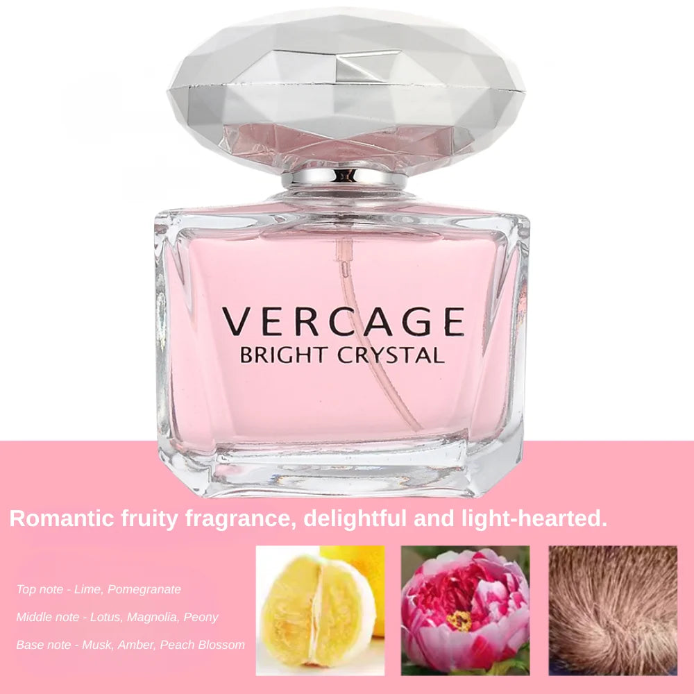Luxury Brand Lasting Fragrance 50ml Women Body Spray Perfume Floral Scent Pheromone Perfumes De Mujer Eau De Parfum lady Cologne